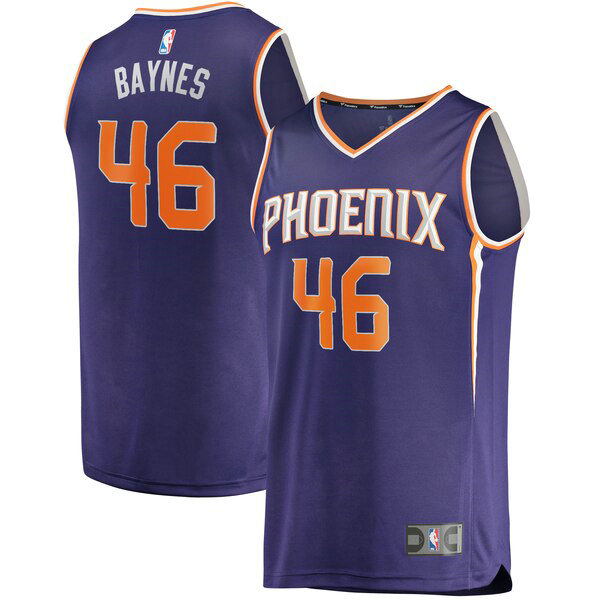 Maillot nba Phoenix Suns Icon Edition Homme Aron Baynes 46 Pourpre